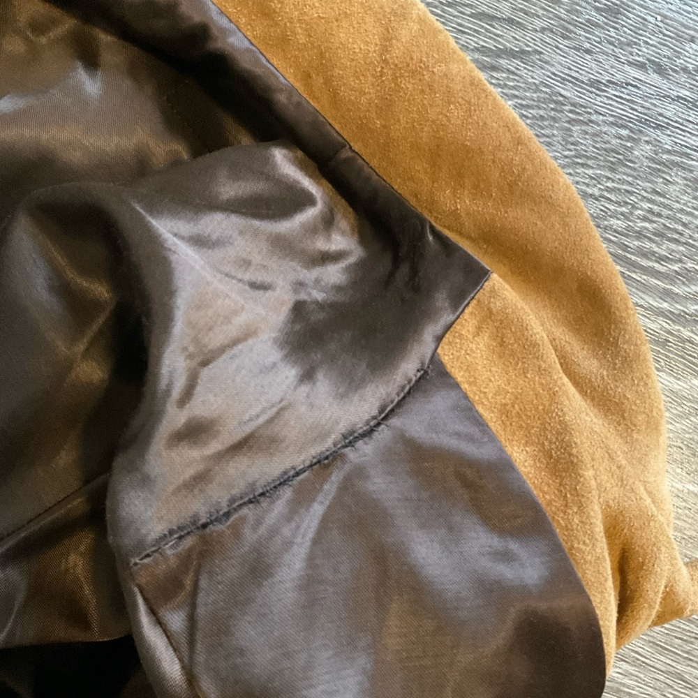 Tan Suede Jacket - Picture 7 of 7